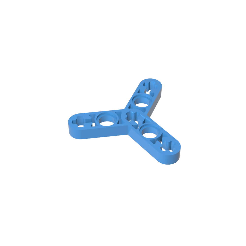 Rotor Technic Beam de 3 palas finas-MyGobricksEs