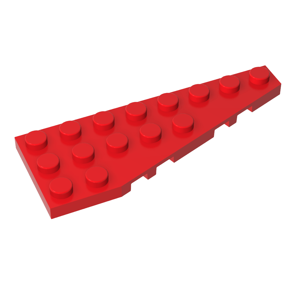 Placa de cuña 8 x 3 derecha-MyGobricksEs