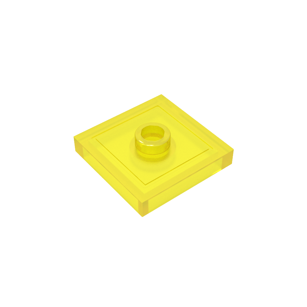 Placa especial 2 x 2 con ranura y perno central (puente)-MyGobricksEs