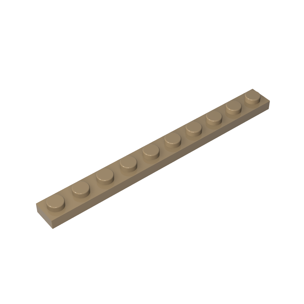 Placa 1 x 10-MyGobricksEs