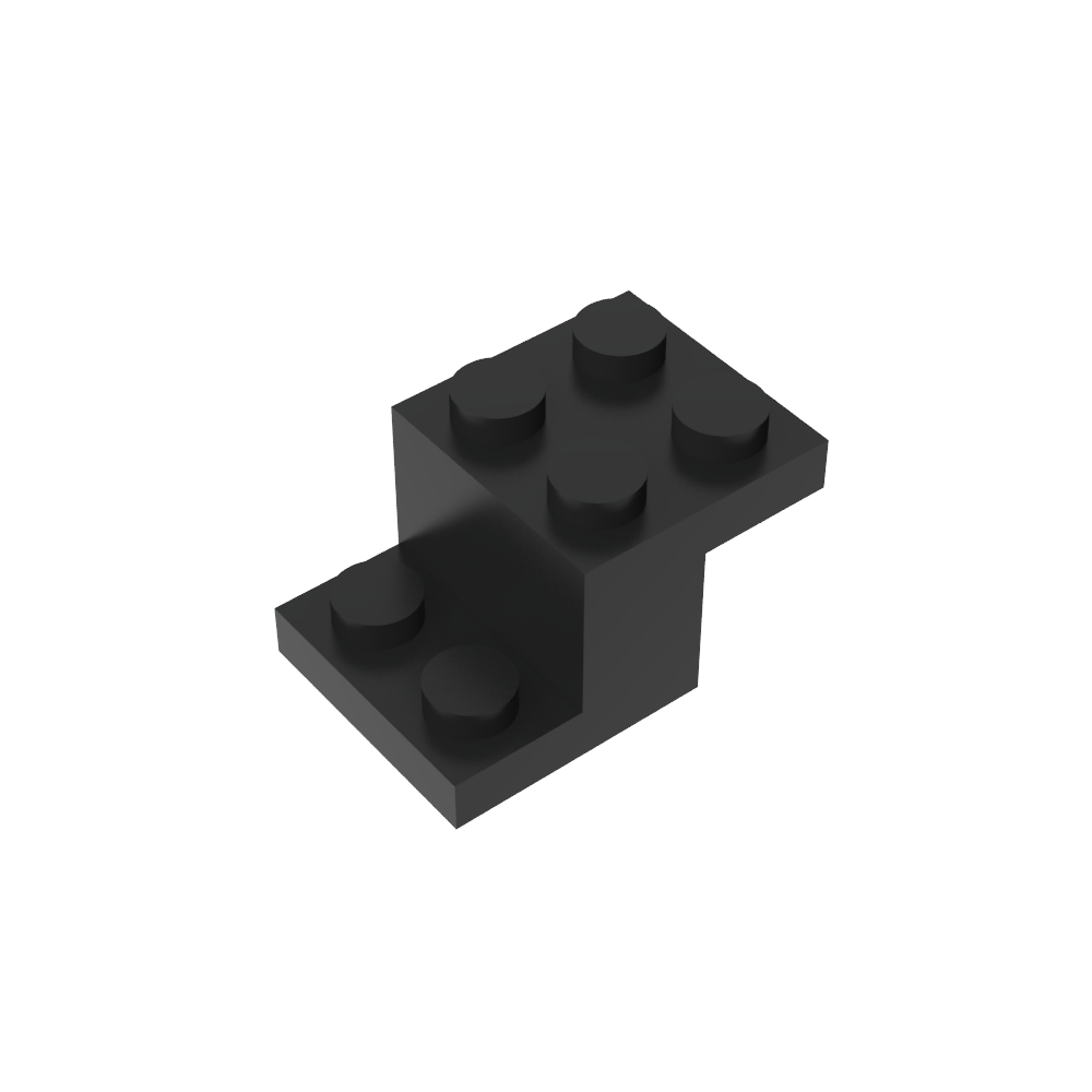 Soporte 3 x 2 x 1 1/3 con pasador inferior-MyGobricksEs