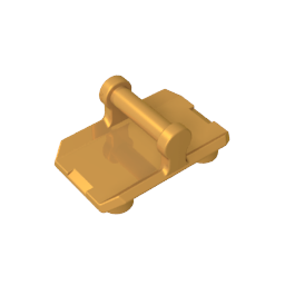 Figura Escudo Rectangular con 4 Tachuelas-MyGobricksEs