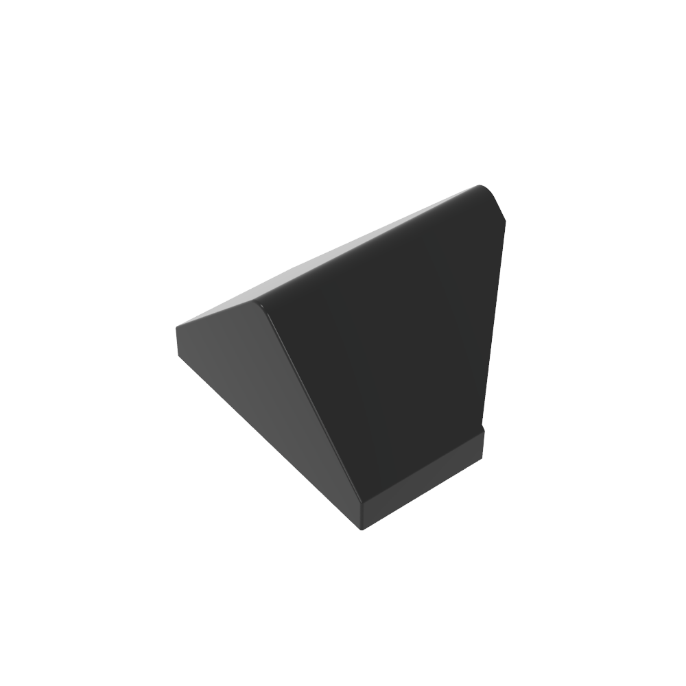 Pendiente 45° 2 x 1 Doble / Invertida con Tubo Inferior-MyGobricksEs