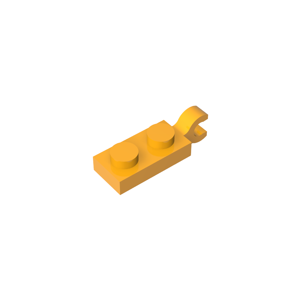 Placa Especial 1 x 2 con Clip Horizontal en el Extremo-MyGobricksEs