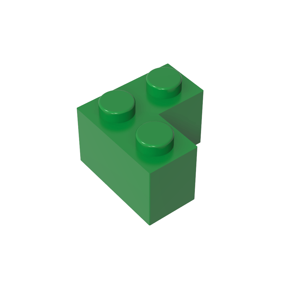 Ladrillo 2 x 2 Esquina-MyGobricksEs