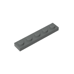 Placa 1 x 5-MyGobricksEs