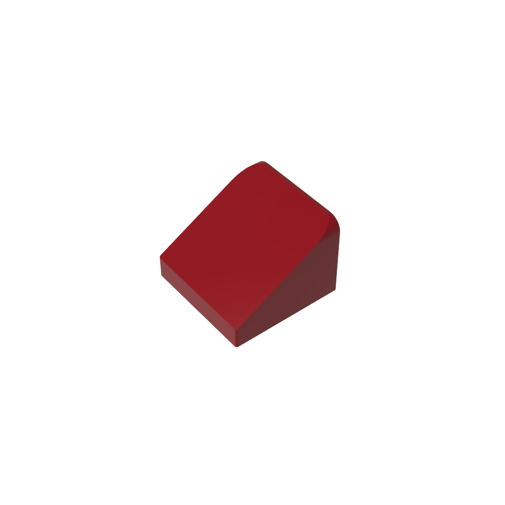 Pendiente 30° 1 x 1 x 2/3 (Pendiente de queso), Pendiente 30 1 x 1 Pendiente-MyGobricksEs