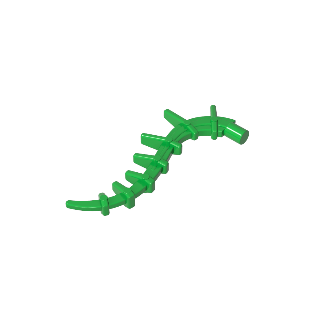 Parte del cuerpo de una planta o criatura, enredadera, cola, tentáculo o espina de Bionicle, puntiaguda-MyGobricksEs