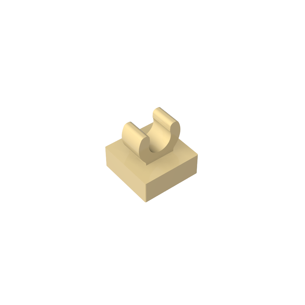 Azulejo Especial 1 x 1 con Clip con Bordes Redondeados-MyGobricksEs