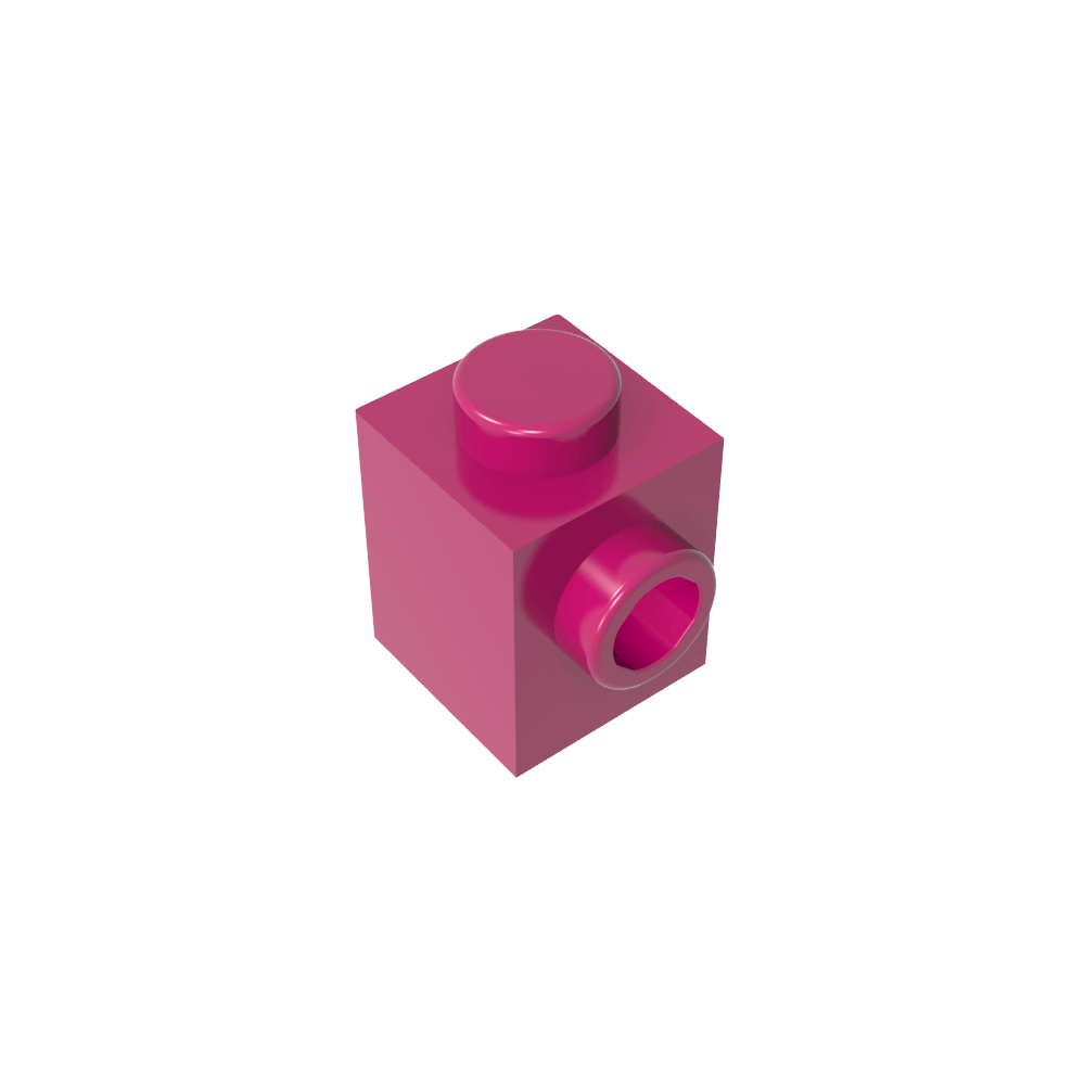 Ladrillo especial 1 x 1 con perno en 1 lado-MyGobricksEs