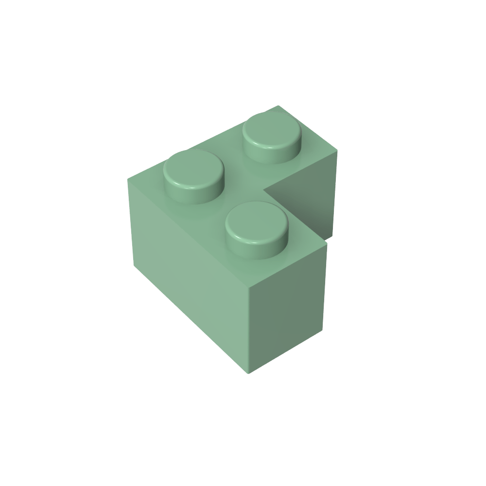Ladrillo 2 x 2 Esquina-MyGobricksEs
