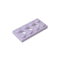 Placa técnica 2 x 4 [3 agujeros]-MyGobricksEs