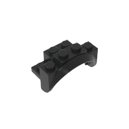 Paso de rueda, guardabarros 2 x 4 x 2-MyGobricksEs