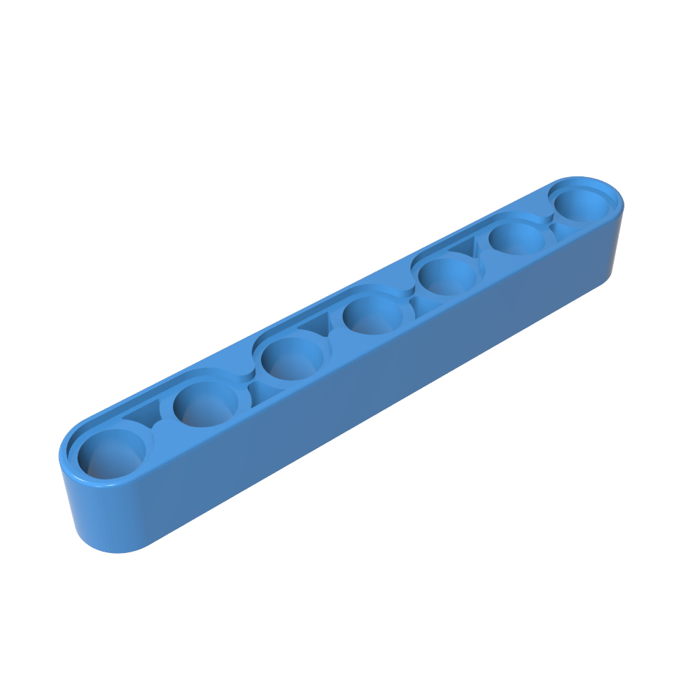 Viga técnica de 1 x 7 de espesor-MyGobricksEs