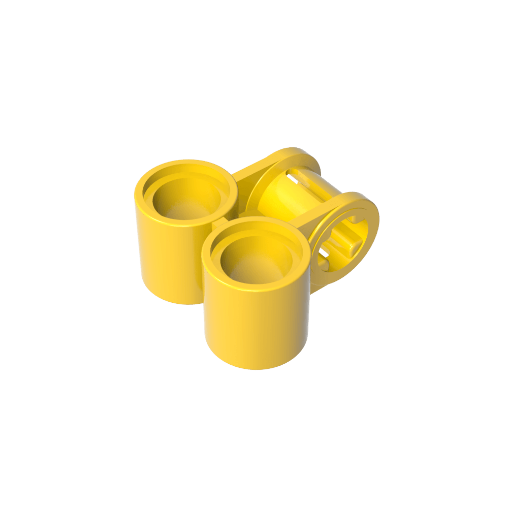 Conector de eje y pasador Technic perpendicular doble-MyGobricksEs