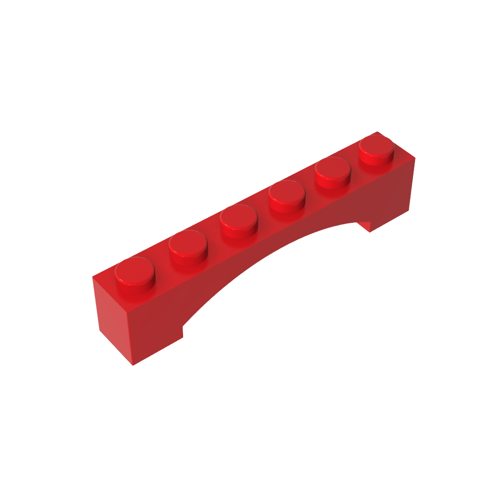 Arco de Ladrillo 1 x 6 Arco Elevado-MyGobricksEs