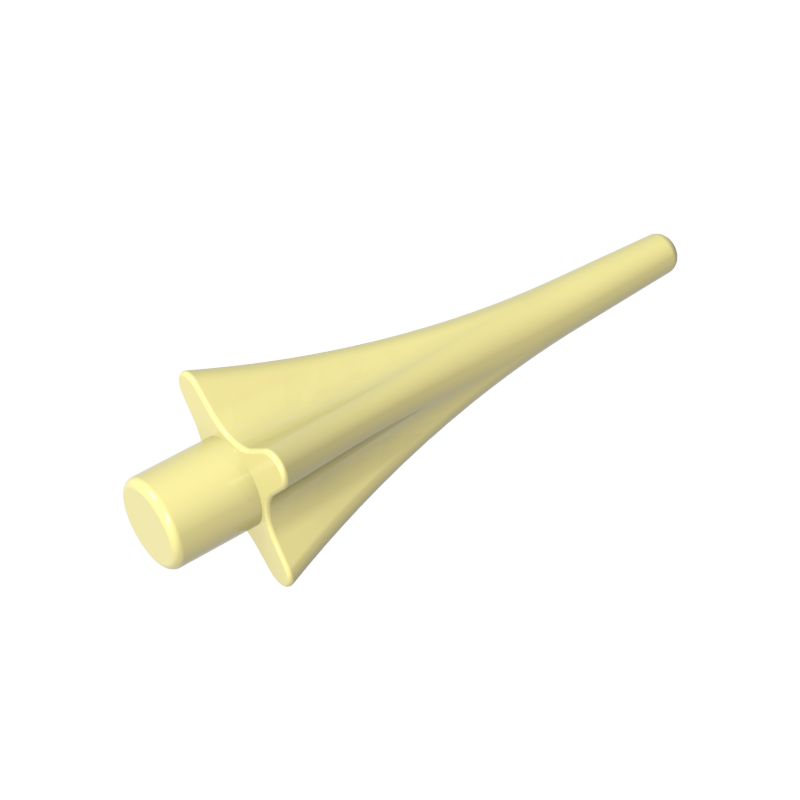 Figura, Arma Punta de Lanza con Aletas-MyGobricksEs