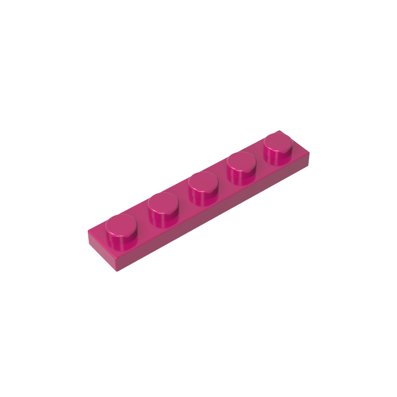 Placa 1 x 5-MyGobricksEs
