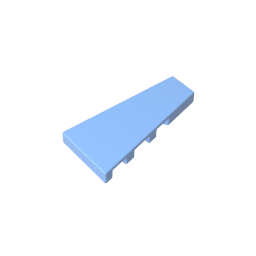 Azulejo especial 2 x 4 con cuña a la derecha-MyGobricksEs