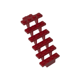 Escalera de 7x4x6, escalones