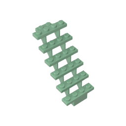 Escaleras 7 x 4 x 6 Rectas Abiertas-MyGobricksEs