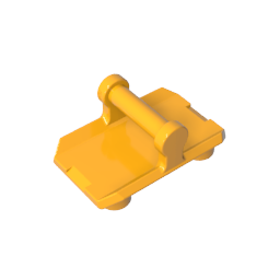 Figura Escudo Rectangular con 4 Tachuelas-MyGobricksEs
