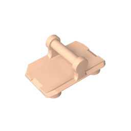 Figura Escudo Rectangular con 4 Tachuelas-MyGobricksEs