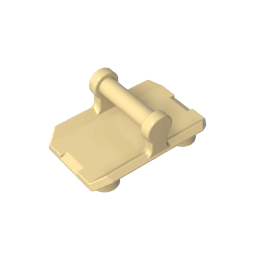 Figura Escudo Rectangular con 4 Tachuelas-MyGobricksEs