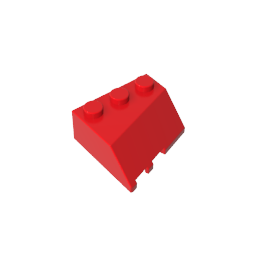 Cuña 3 x 3 inclinada a la derecha-MyGobricksEs