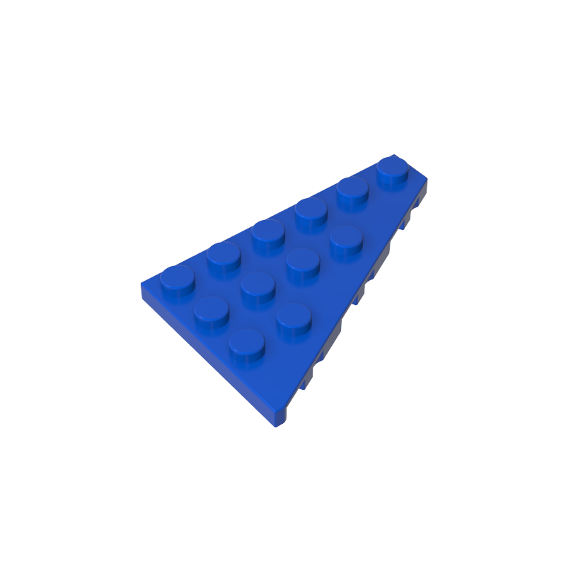 Placa de cuña de 6x4 (derecha)