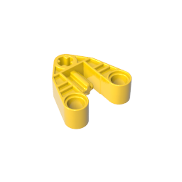 Conector Technic de eje y pasador 3 x 3 con eje, 2 orificios para pasador y orificio para eje-MyGobricksEs