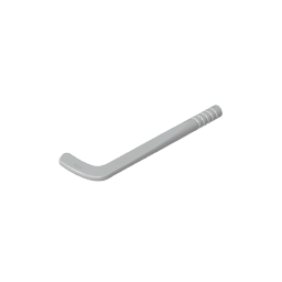 Figura, palo de hockey utensilio, mango cónico-MyGobricksEs