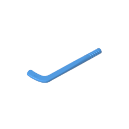 Figura, palo de hockey utensilio, mango cónico-MyGobricksEs