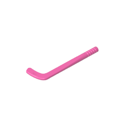 Figura, palo de hockey utensilio, mango cónico-MyGobricksEs