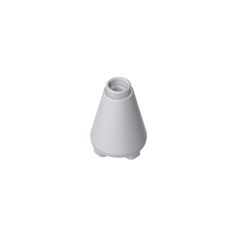 Cubeta para helado de cono invertido 2x2x2