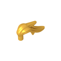 Accesorio para la cabeza Pluma/Pluma/Cola de caballo-MyGobricksEs