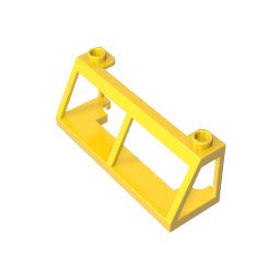 Parabrisas 2 x 6 x 2 Tren-MyGobricksEs