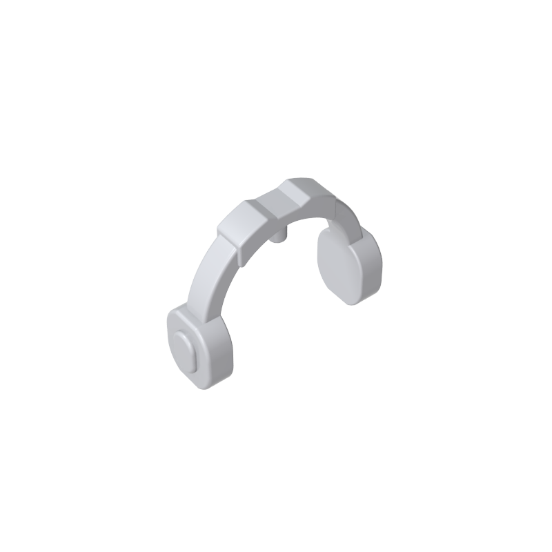 Figura, protectores auditivos/auriculares/auriculares – Brazos gruesos-MyGobricksEs