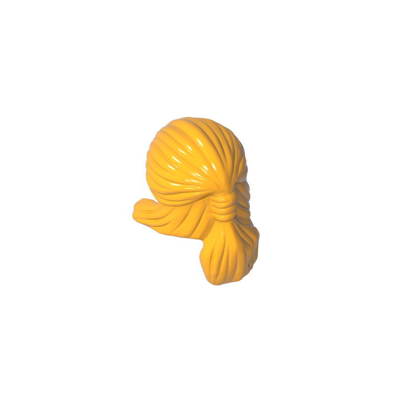 Figura, cabello recogido hacia atrás-MyGobricksEs