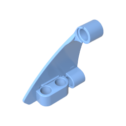 Technic, Panel Curvo #63 5 x 4 Cónico Izquierdo-MyGobricksEs