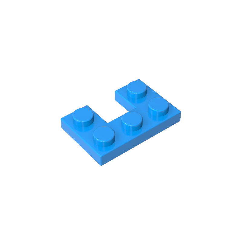 Tablero especial con muescas 2x3