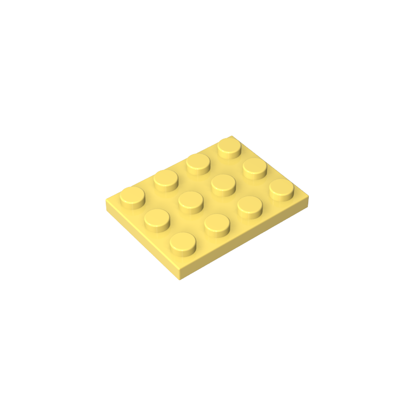 Placa 3 x 4-MyGobricksEs