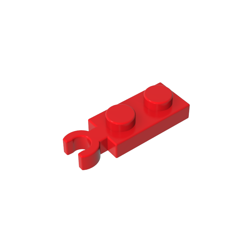 Placa modificada 1 x 2 con clip en el extremo (agarre vertical)-MyGobricksEs