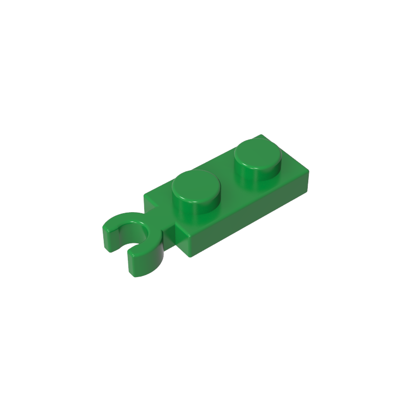 Placa de mandíbula horizontal 1x2