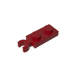 Placa modificada 1 x 2 con clip en el extremo (agarre vertical)-MyGobricksEs
