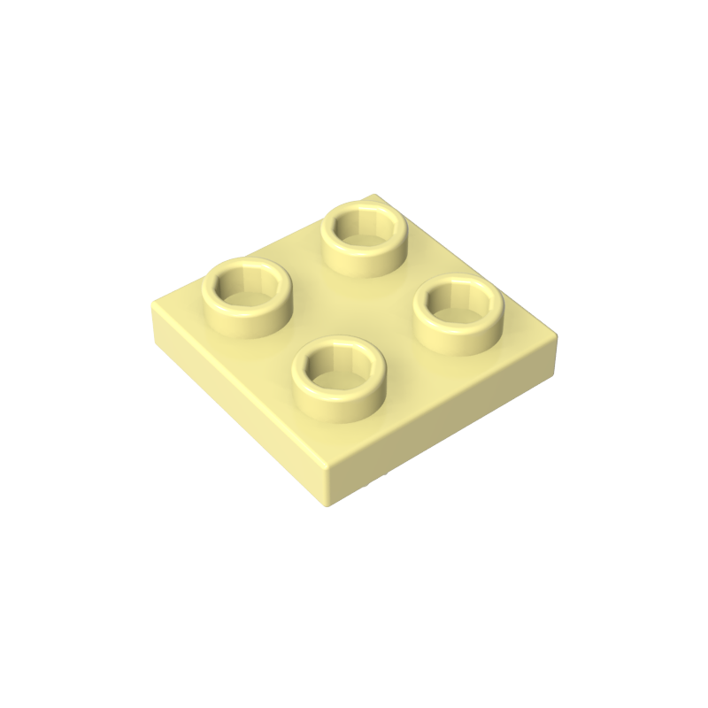 Fondo 2x2 con tablero perforado