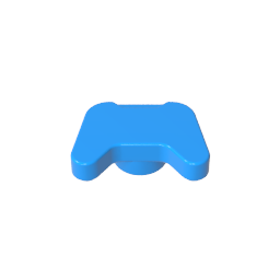 Figura, utensilio controlador de videojuegos-MyGobricksEs