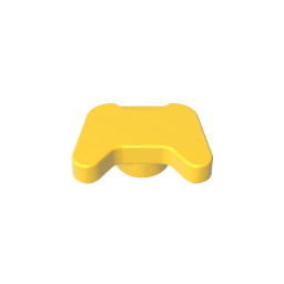 Figura, utensilio controlador de videojuegos-MyGobricksEs