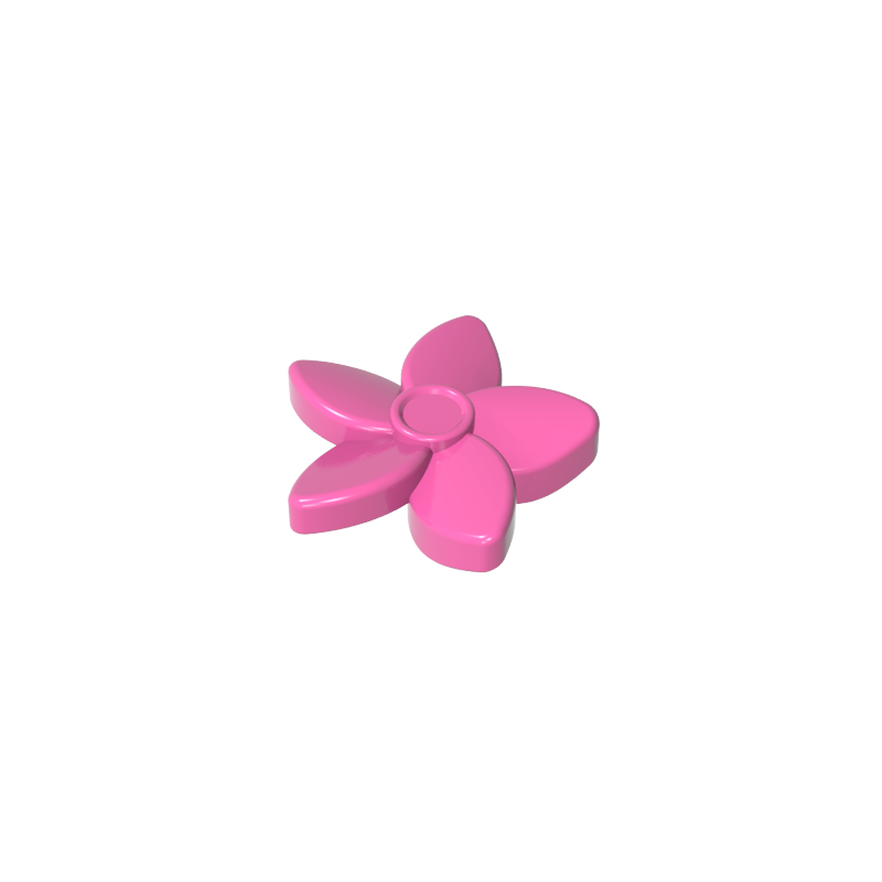 Accesorios para el cabello de Friends, flor con pétalos puntiagudos y pequeño broche.-MyGobricksEs