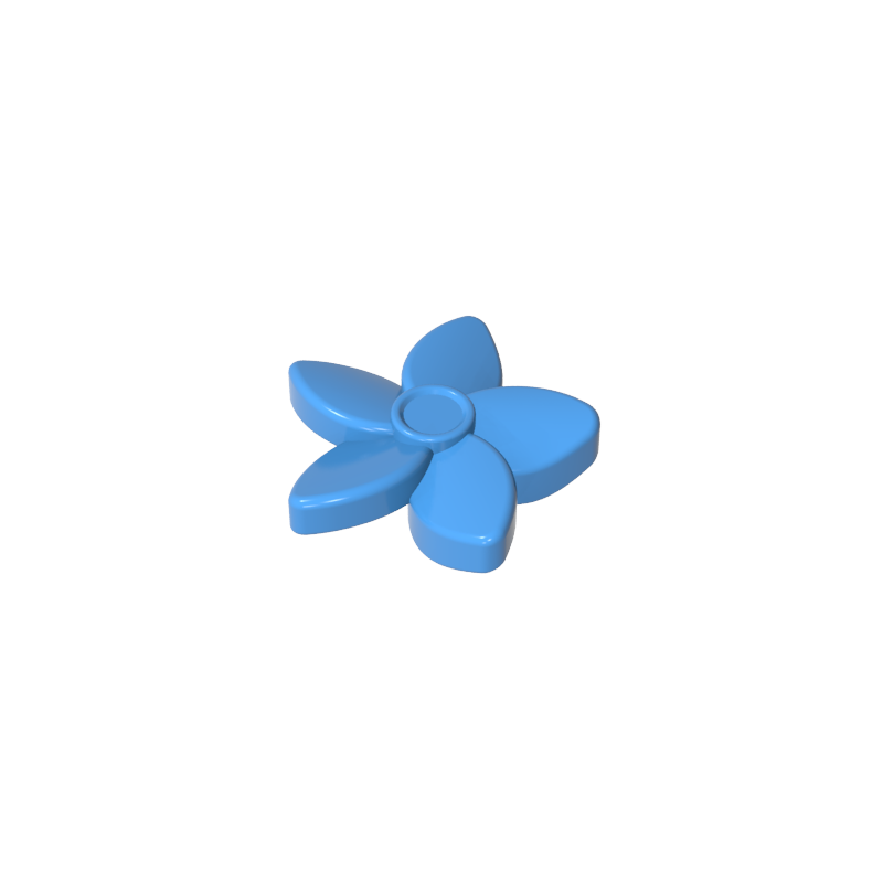 Accesorios para el cabello de Friends, flor con pétalos puntiagudos y pequeño broche.-MyGobricksEs